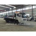 Dongfeng DLK LHD 4 ton flatbed wrecker truck